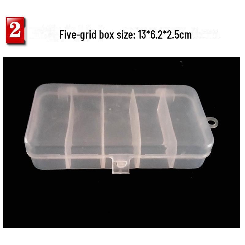10-Grid Plastic Lure Bait and Accessory Box for Fishing Tackle