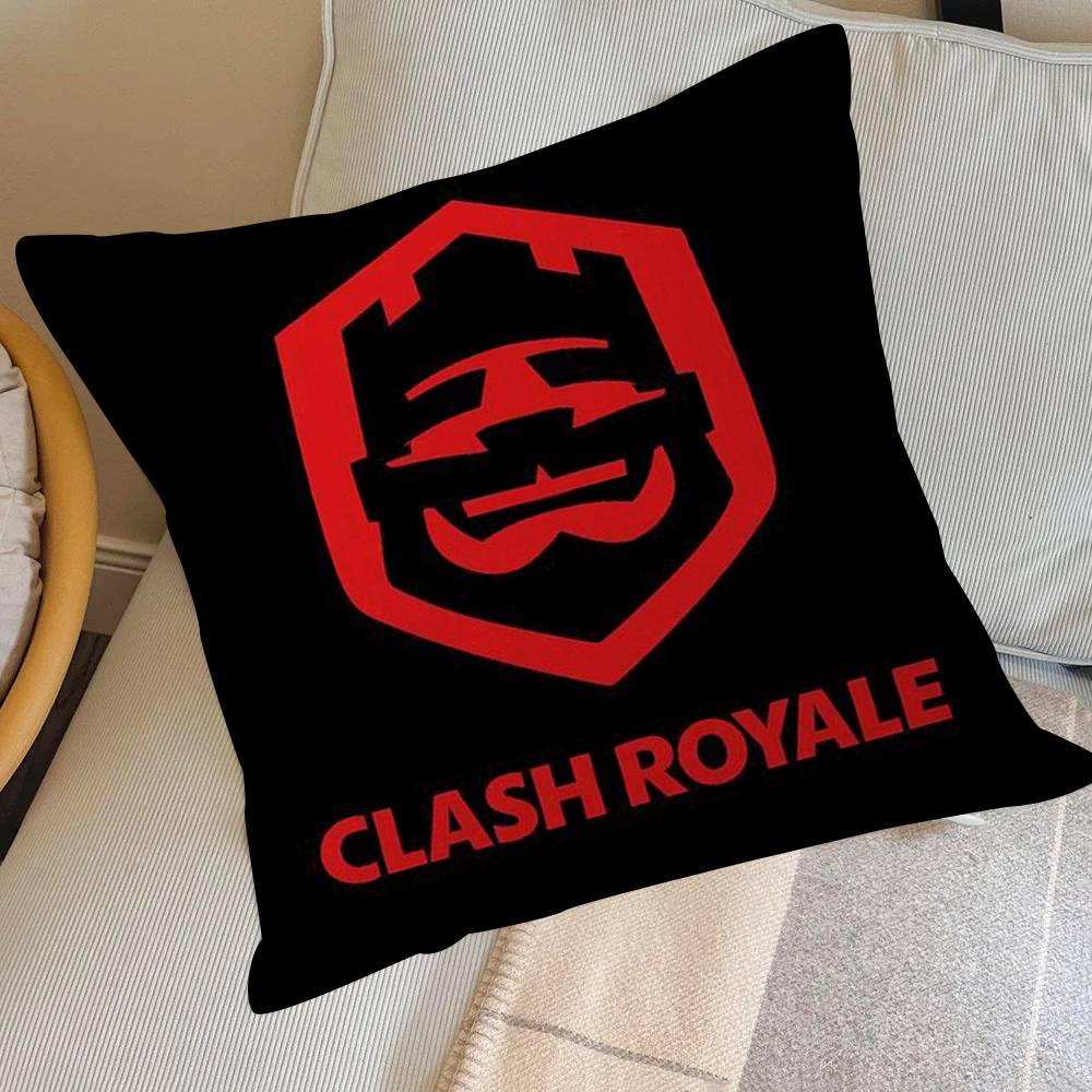 Game C-Clash-es R-royale Classic  Pillow Cover for Bedroom Room and Living Room Sofa Decorative Cushion Cover