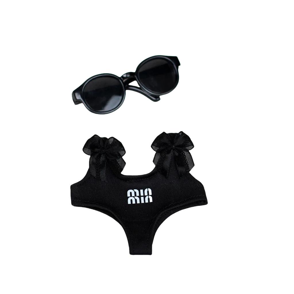 Labubu Clothes Summer Swimsuit, Sunshine Beach Swimsuit, Labubu Accessories, Trendy Fashion Clothing (No Dolls)