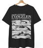 Maglietta End of Evangelion Maglietta Neon Genesis Evangelion Anime Scuro Unisex S-5XL Maglietta Unisex