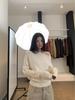 Cozy Autumn/Winter Off-Shoulder Wool Sweater - Women's Casual Knit Top