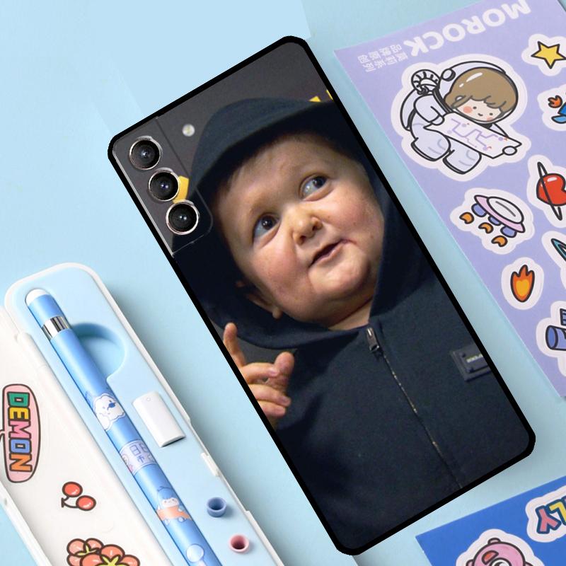 Vtipný kryt Hasbulla pro Samsung Galaxy S23 S22 S20 S21 Ultra S8 S9 S10 Note10 Plus Note20 Ultra S20 FE