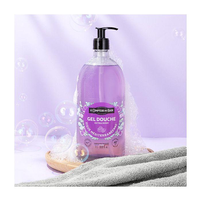 Le Comptoir du Bain Gel Douche Figue Méditerranéenne 1 L