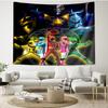 Mighty Morphin Power Rangers Druck Wandteppich - Tragbares Wanddekor Tuch, für Zuhause, Studentenwohnheim, Reise, Schlafzimmer, Wohnzimmer - Ideales Geburtstags-Einweihungsgeschenk