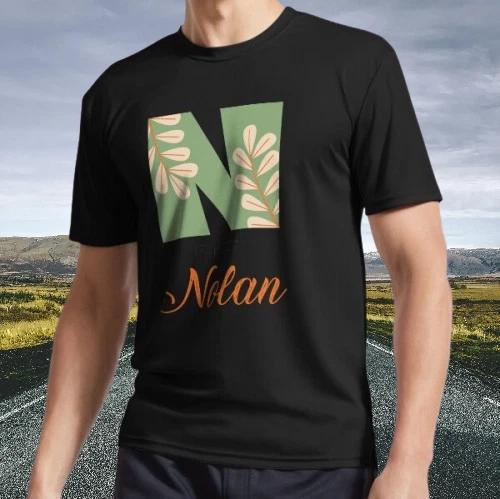 

New Shirt N is for Nolan Active T-Shirt Funny Size S - 5XL XL