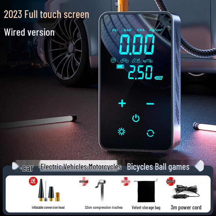 Wireless Portable High-Pressure Electric Car Tire Inflator Pump for Sedans Model 1