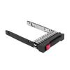 Festplattenrahmen 2,5 Zoll Stabil Silber Schwarz SAS SATA HDD Rahmen Caddy Festplattenadapter Halterung für HP