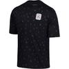 Reflective Sports Short-Sleeve T-Shirt Men Tops Black CW7101-010