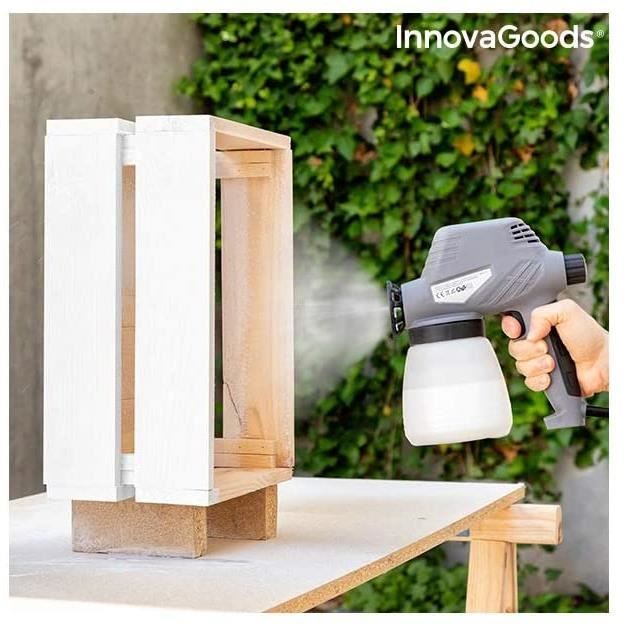 Pistolet lakierniczy - Spraint+ - A141 - Wbudowany kompresor - Regulowany kąt natrysku - 0,8 l