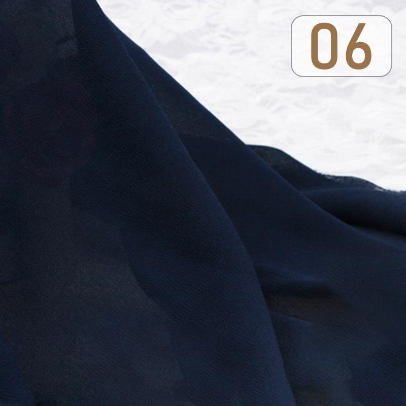 1/3/5M 75D Tessuto Chiffon Perla Georgette Tulle Chiffon Tessuto Trasparente Poliestere Materiale Morbido e Drappeggiato Per Tenda Abito Fodera
