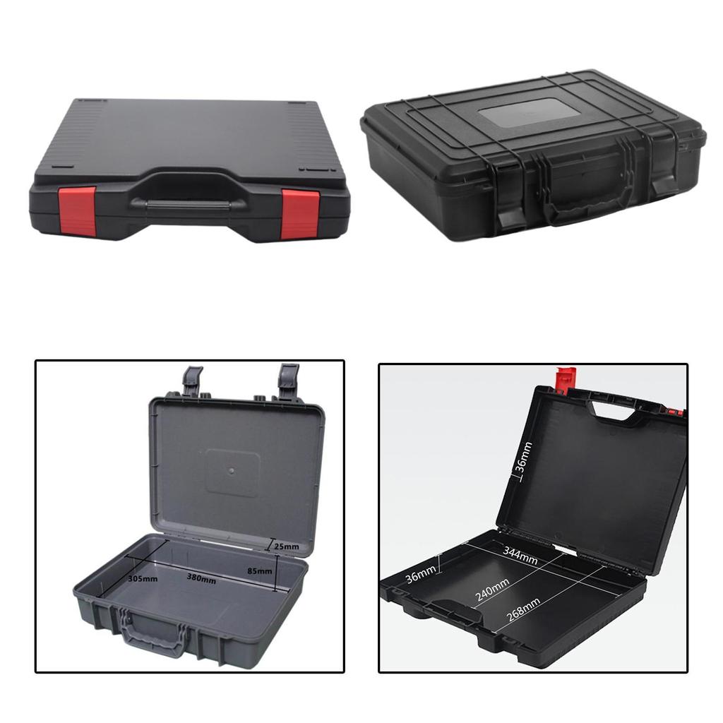 Portable Equipment Tool Box Hardware Storage Case Anti Impact Dustproof Carrying Case Hard Case for Composite Buckle Cameras