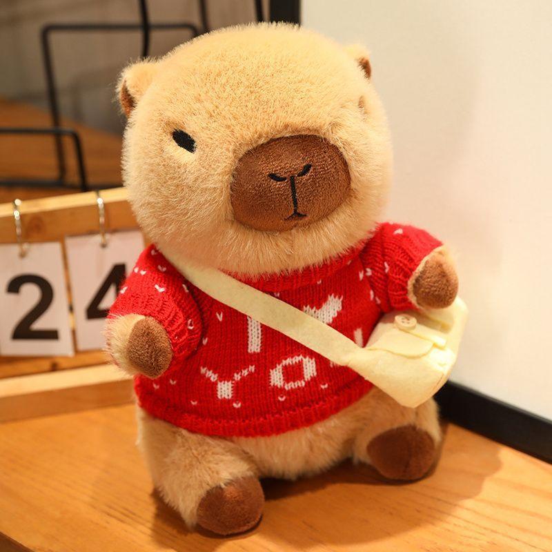 Kapi's Popular Bala Doll Plush Toys Dressed In Capybara Cute Doll Rag Doll Gift