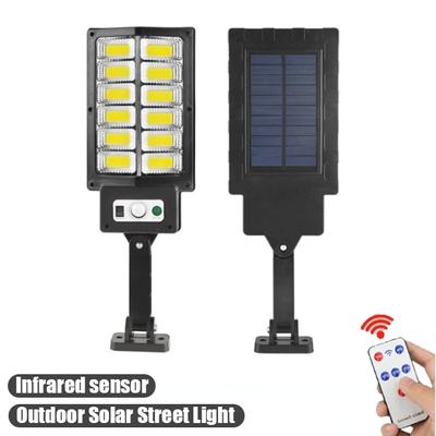 Outdoor Solar Street Light Waterproof Solar Lamp Mode Infrared Sensor Motion Sensor Security Lighting For Garden
