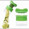 Handheld Spiralizer Vegetable Slicer, Adjustable Multifunctional Rotary Grater for Veggies, Fruits & Salads