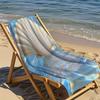 Jakobsmuschel Strand Szene Handtuch Gemustert Sonnenschutz und Winddicht Geeignet für Schwimmbad Camping Reise Decke