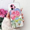 Hülle Für Vivo Y39 Y300i 5G Cover V2436 V2444A Neue Mode Blume Schmetterling Weiches Silikon Klare Hülle Für VivoY39 VivoY300i Funda
