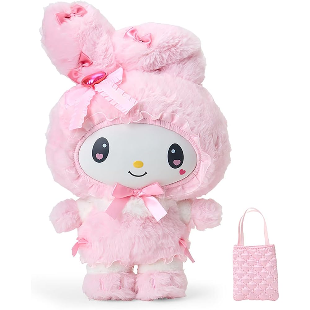 Sanrio Mellow Salomi Моя Мелоди Кукла-лицо из мягкого винила Полиэстер ПВХ с подарочной коробкой для детей от 3 лет