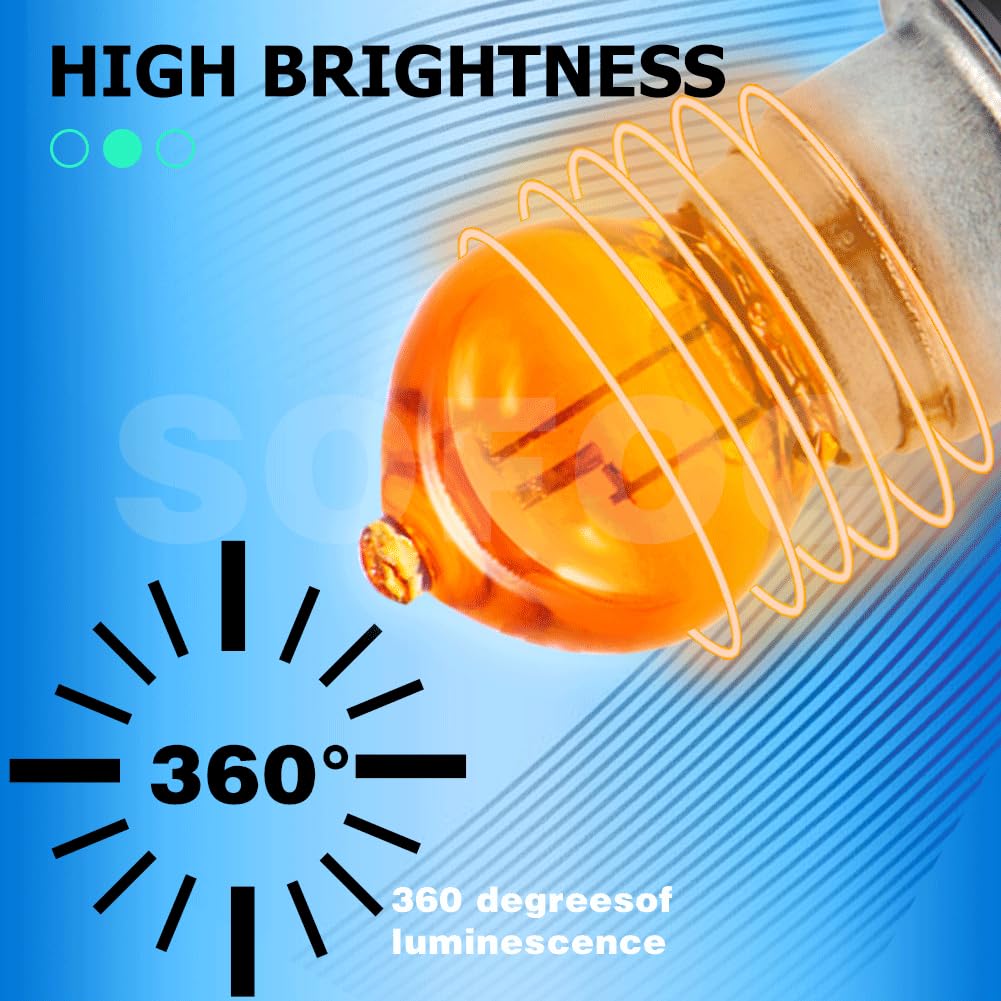 SOFOC PY24W Automotive Auxiliary Lamp DRL Fog Light Cornering Lamp