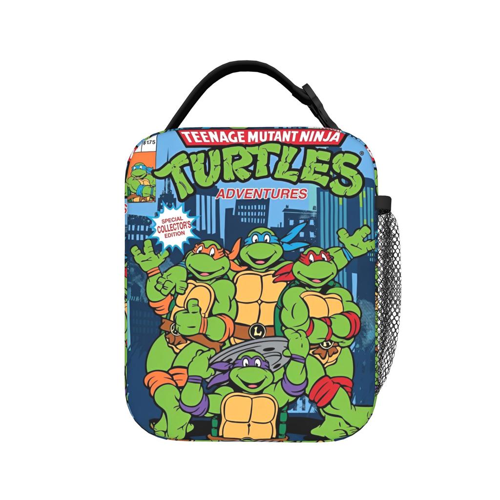 Donatello Raphael Michelangelo Leonardo Insulated Lunch Bag Lunch Container Ninja Turtles Tote Lunch Box Food Storage Bags