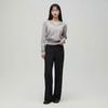 Lap V Neck Stripe Color Knit As1kh261