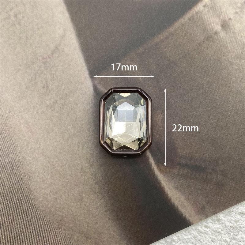 Colorful Mermaid Ji Transparent Diamond Jewelry Simple Flat Bottom Love Bow Hair Accessories Clothing Diy Accessories