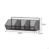 2 Pieces Hanging Wall Organizer Minimalist Fruit Basket Cabinet Storage
