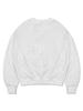 LA MAISON STUDIO [Fleece Lined] Women'S Crop Bear Friends Embossed Embroidery Sweatshirt Blue (Fcb3Ts355W)