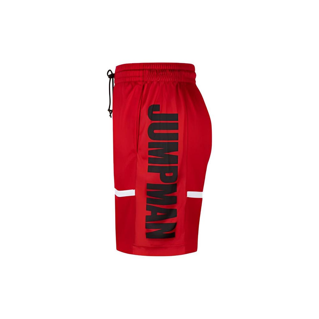 Nike Basketball Shorts Men's Red Moderate Straight Fit Pants BQ8796-687