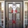 Christmas Door Hanging Ornament Long Leg Doll Hanging Decoration For Tree Holiday Party Decoration Indoor and Outdoor