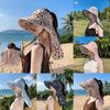 Summertime Wide Brim Sun Hat For Women With Breathable Polyester Fabric For Outdoor Sun Protection