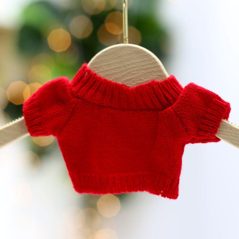 30cm Teddybjørn Bjørn Tilbehør Tilbehør Dukke Dukke Erstatt Klær Plysjleker Genser Genser Tilbehør