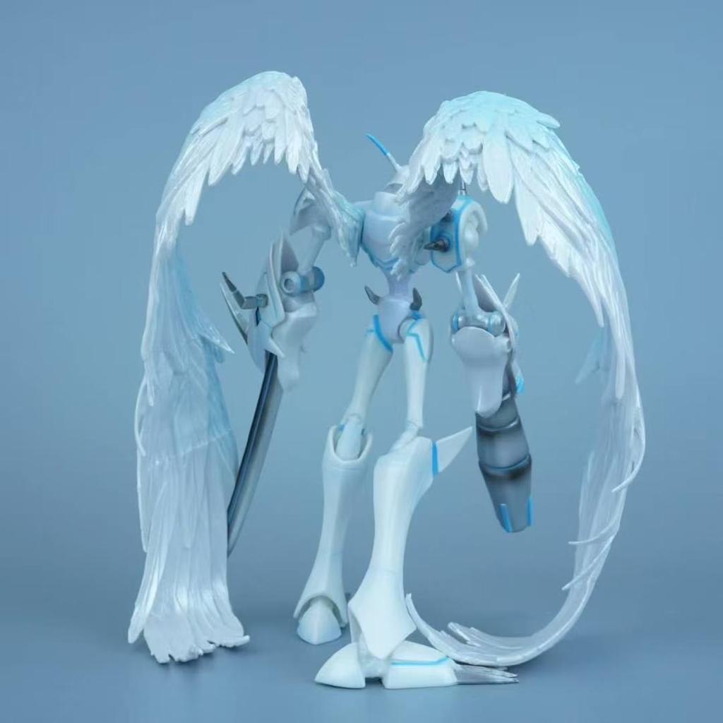 20cm/7.87inch Digimon Adventure Omegamon Merciful Mode Figure Digimon Action Figures Pvc Statue Collection Model Toys Gifts