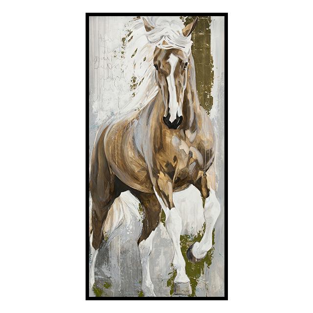 Tier Pferd Abstraktes Bild Poster Leinwand Malerei Wohnzimmer Wand Kunst Wandbild Dekoration Wandbild für Moderne Wohnkultur Kein Rahmen