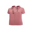 Li Ning Breathable Short Sleeve Polo Shirt Women Tops Pink APLQ116-4