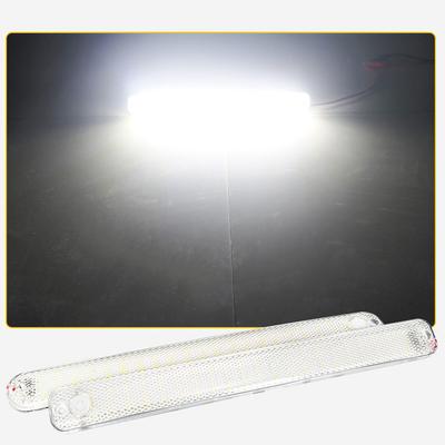 1pc/2pcs LED Light Bar Four Rows LED Light Bar 12-85V 12W 84 LEDs Ceiling Light Bar For RV Truck Camper Roof
