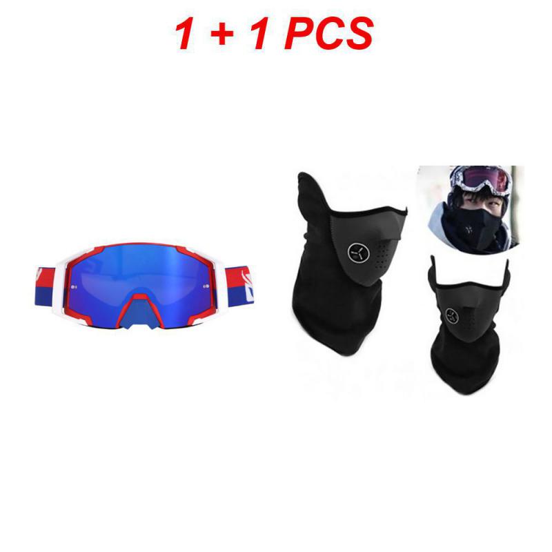 Skiing Goggles Windproof Cycling Motorcycle Goggles Winter Anti-Fog Snowboard Ski Glasses Ski Mask Tactical Goggle Sunglasses