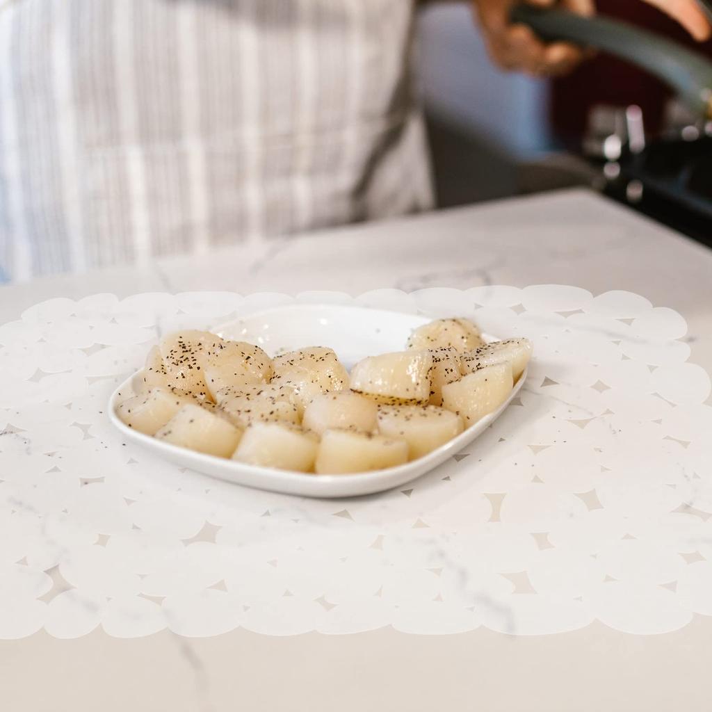 NUOLUX Sink Silicone Clear Insulation Protective Drying Protective Sink Drain Heat Kitchen Stain Protective Meal Food Heat Resistant Up To Mat, Mat,