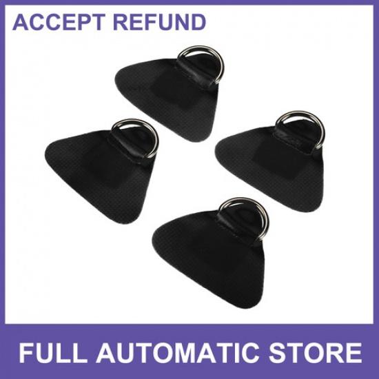 

Four D Ring Patch Universal PVC Stainless Steel for Inflatable Boat Canoe Kayak