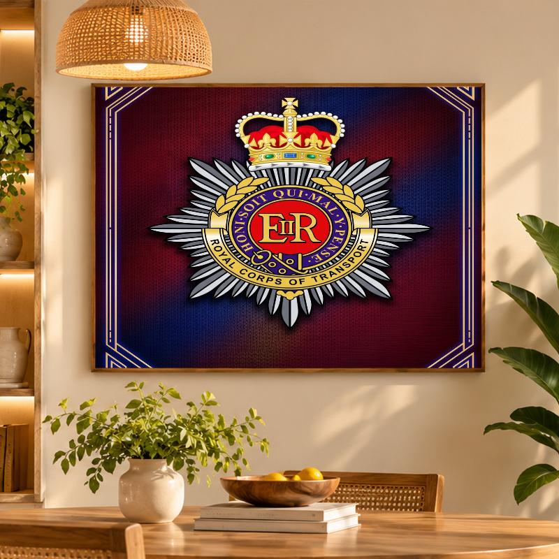 5D Diamond Painting Royal Engineers A.F.C DIY Full Drill Diamond Art Kit Home Decoration