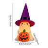 Light Up Ghost Halloween Decor Resin Halloween Ghost Decorations Indoor Led Spooky Statue Cute Decoration For Holiday Fireplace