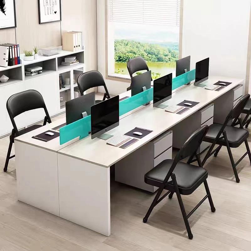 Portable Folding Chair for Home, Office, Training, Wedding, Concert, Multi Purpose Minimalist Folding Chair, Black