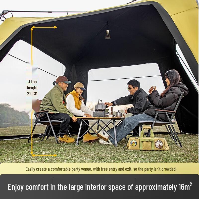 

Beishanlang Outdoor Camping Dome Tent Mesh Wall Enclosure (2-Pack)