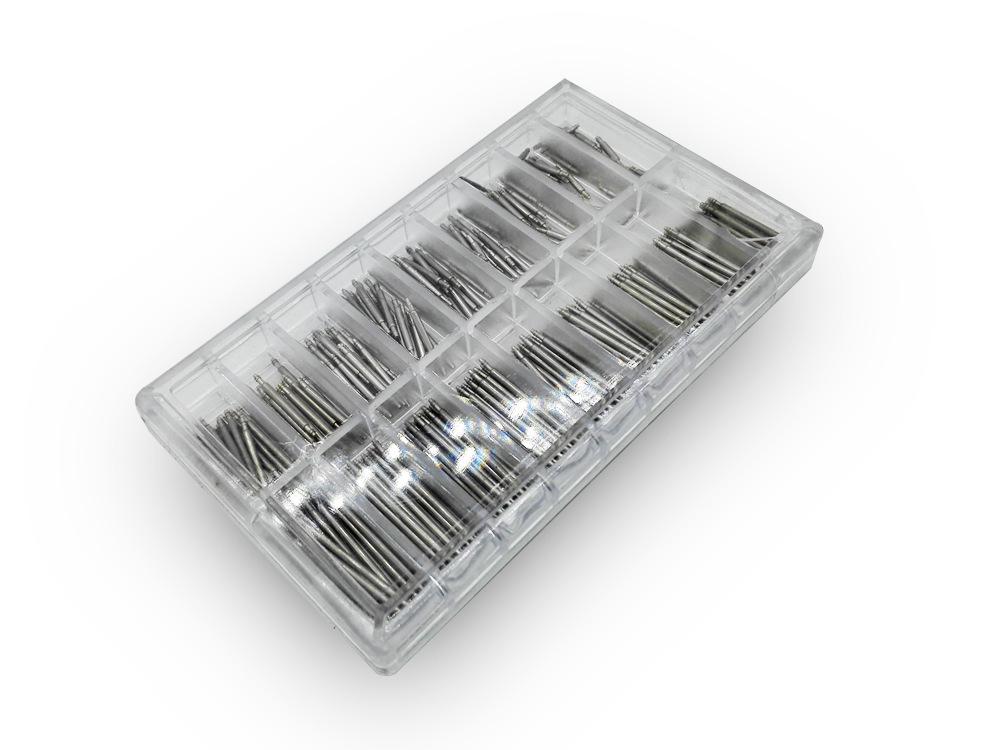Boxed 360-Piece Stainless Steel Seamless Watch Spring Bar Lugs and Pins Set