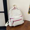Trendy Fashion Backpack With Polyester Lining And Seam Stitching For Travel And School