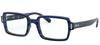Eyeglasses 0RX5473 STRIPED BLUE 50 Ray-Ban (blue)