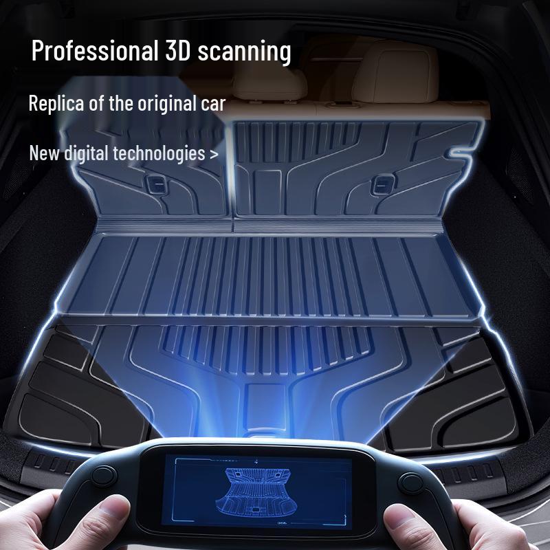 BYD Song PRO 2024 Trunk Mat TPE - Tail Box Mat for Interior Accessories
