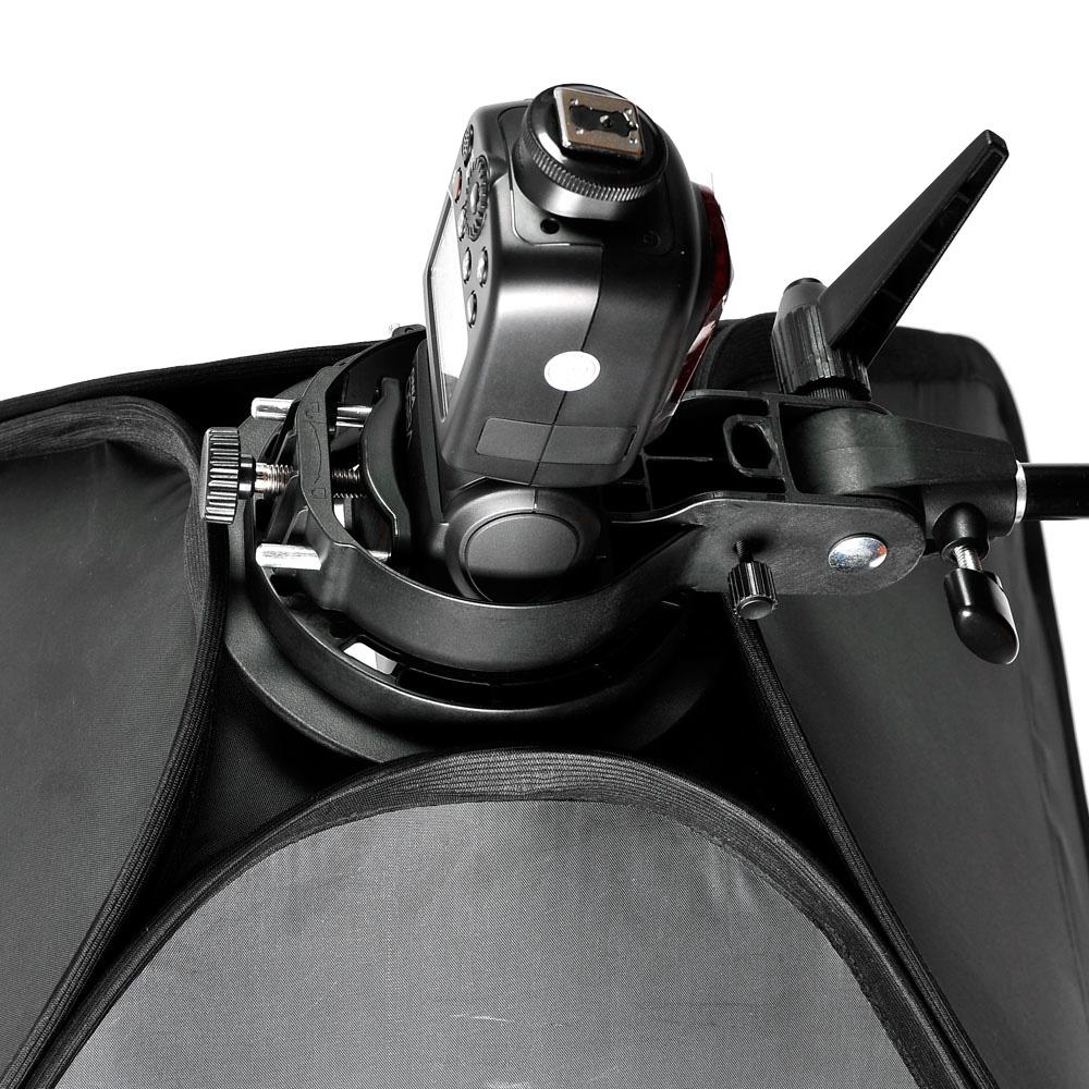 S Type Bracket Bowens Mount Holder for Speedlite Flash Snoot Softbox
