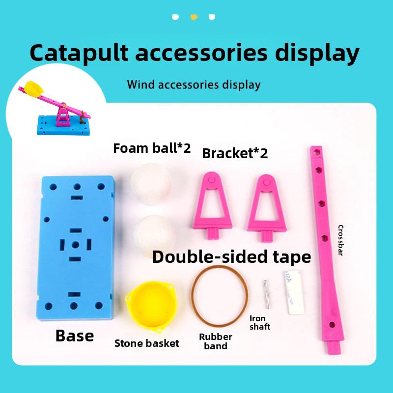 

Stem Science Experiment Kit For Kids With Diy Catapult Materials For Educational Projects