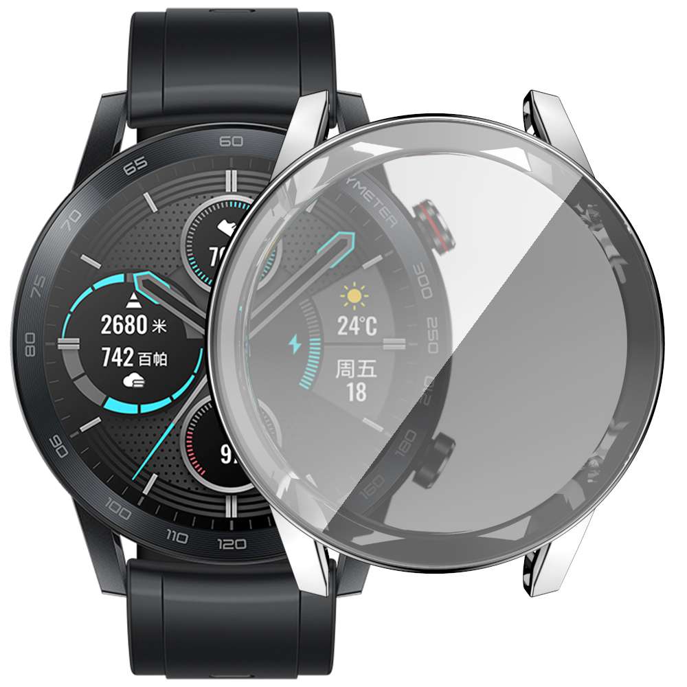 Soft TPU Case For Honor Magic Watch 2 46mm 360 Full Cover Protective Bumper For Huawei Honor Magic2 Screen Protector Shell