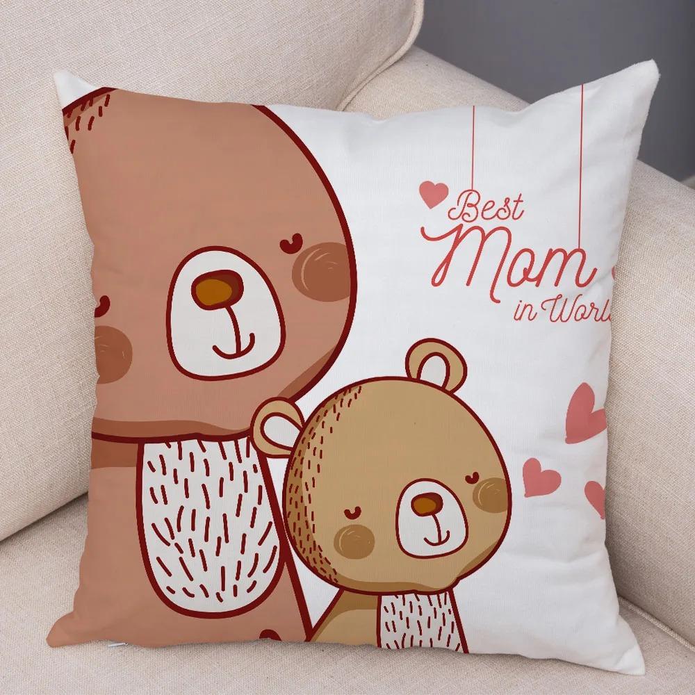 

Наволочка с рисунком лисы и кролика для автомобиля, украшения для офиса, гостиной, дома 40x40cm